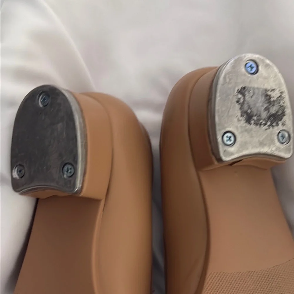 Kids Tan Tap shoes 9” long